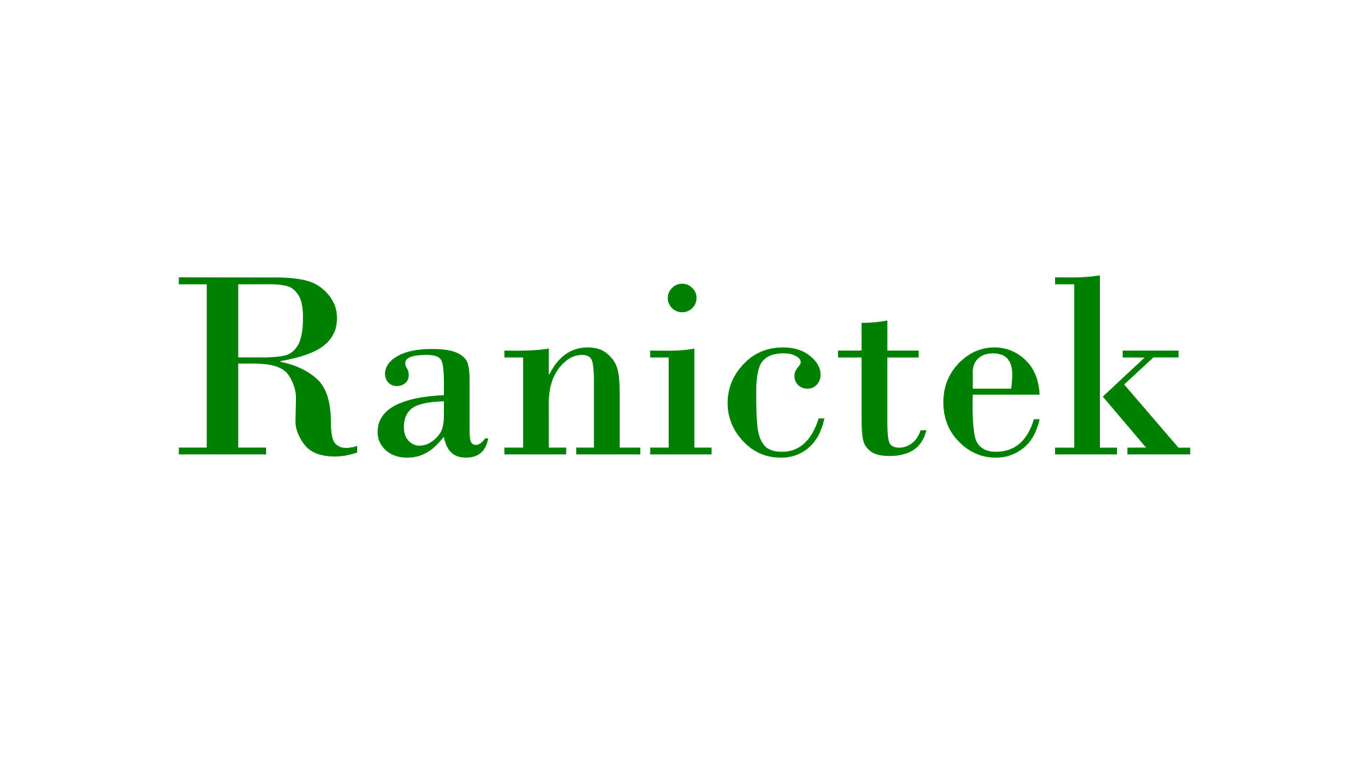 繁晶科技股份有限公司（Ranictek Inc.）